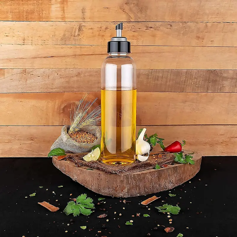 1-Litre Easy-Pour Oil And Vinegar Dispenser For Kitchen Use – Uk-0204 1