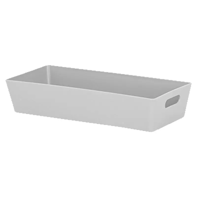 1-Litre Grey Plastic Organizer Basket – Studio Collection By Wham 1