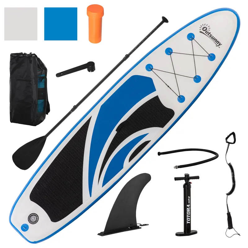10.6 Ft Inflatable Stand-Up Paddleboard – Lightweight Sup With Carry Bag & Pump 1