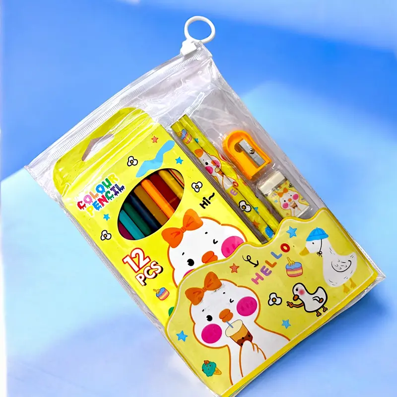 12-Color Premium Coloring Pencil Set For Children’S Creative Play 1