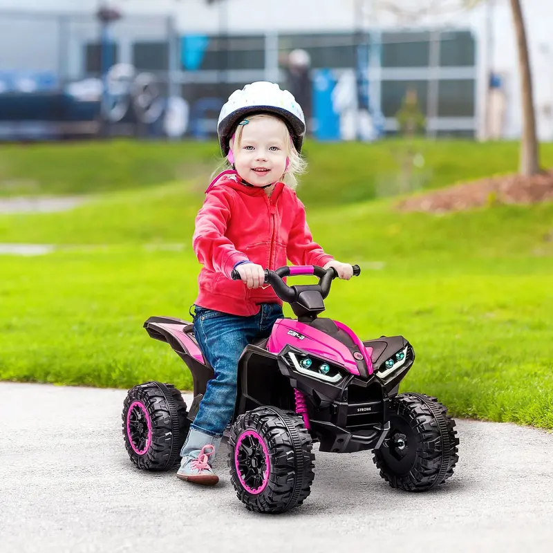 12V Kids Quad Bike – Ride-On Atv With Forward/Reverse Functionality 1