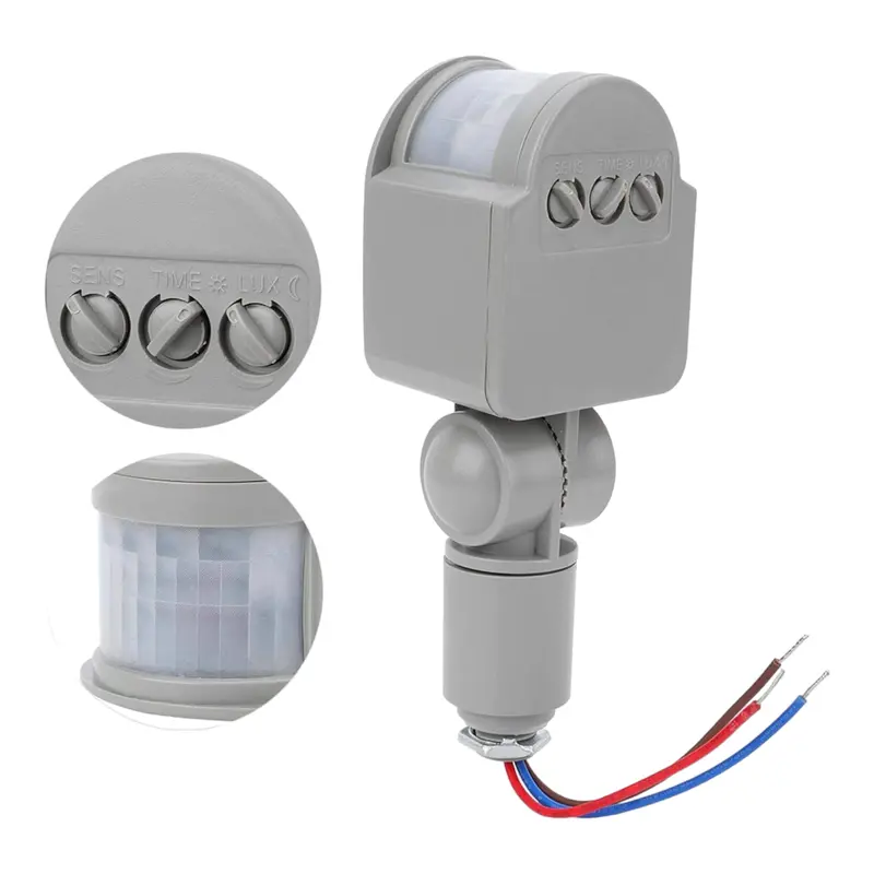180° Pir Motion Sensor Detector – 220V Indoor/Outdoor Infrared Human Detection Security Device 1