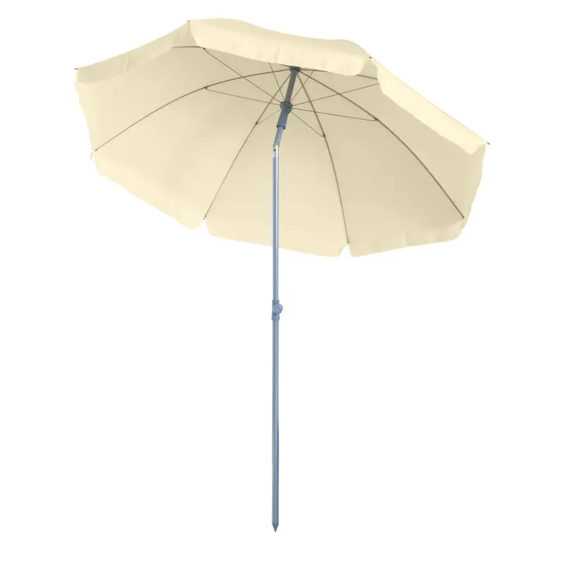 2.2M Compact Beach Umbrella – Lightweight Sun Shade For Sand Or Grass 1