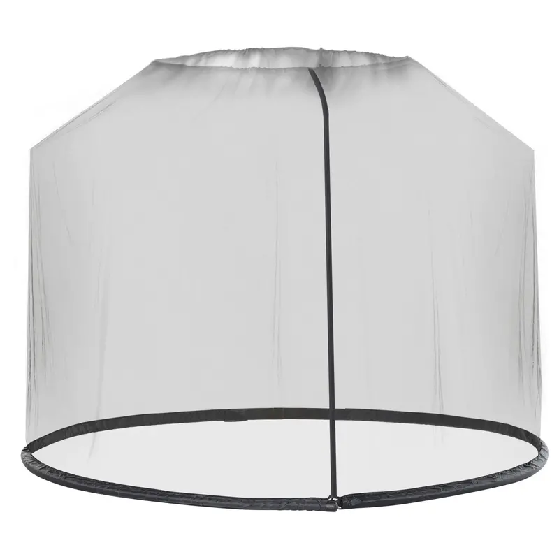2.3M Mosquito Net Umbrella – Zipped Patio Screen Cover With Insect-Proof Door 1