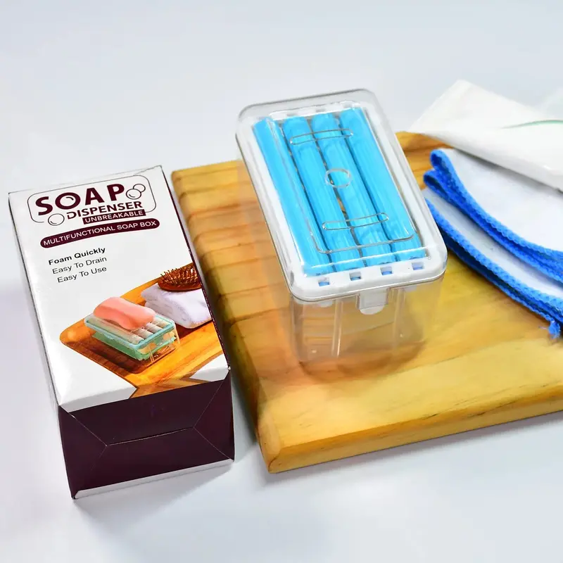 2-In-1 Foaming Soap Dispenser With Drainable Roller Tray – Uk-0185 1