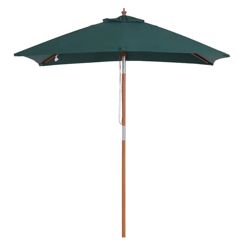 2 M X 1.5 M Premium Garden Umbrella – Dual-Angle Tilting Sunshade Canopy 1