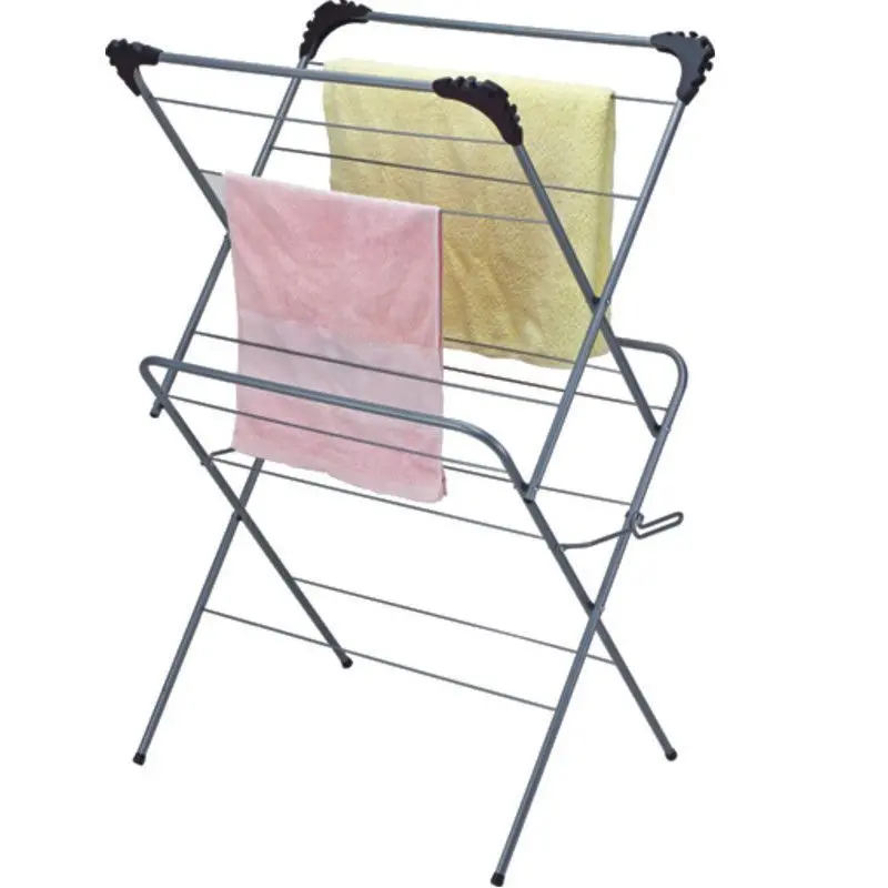2-Tier Concertina Airer With Collapsible Frame 1