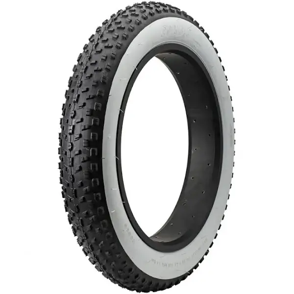 20X4 Inch White-Wall Kenda Krusade Fat Tire – Front/Rear Compatible 1