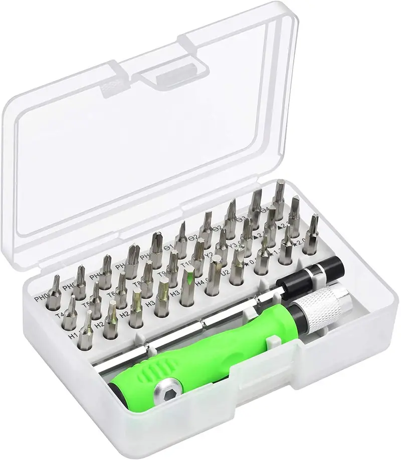 32-In-1 Precision Screwdriver Bit Set With Magnetic Flex Rod – Compact Repair Toolkit For Electronics & Appliances 1
