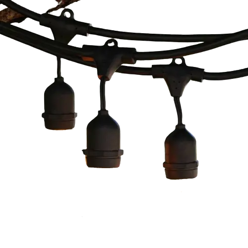 330-Foot Bulk Reel Of E26 Suspended Socket Cord For Hanging Lights 1
