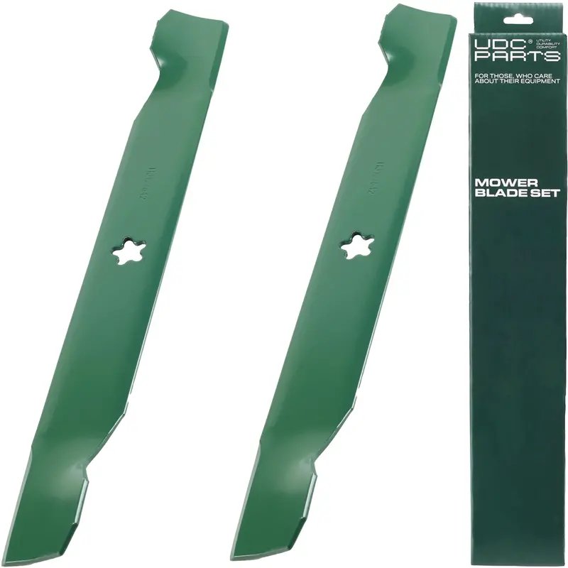 38-Inch High-Lift Mulching Blades — 2-Pack For Craftsman, Husqvarna, Poulan, And Lt/Lth Series 1
