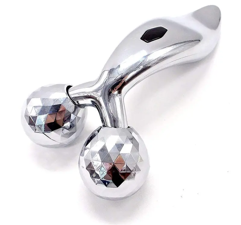 3D Rotating Facial Roller Massager For Skin Tightening, Wrinkle Reduction & Relaxing Face And Body Therapy 1