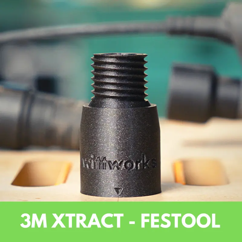 3M Xtract To Festool 27Mm Vacuum Hose Adapter 1