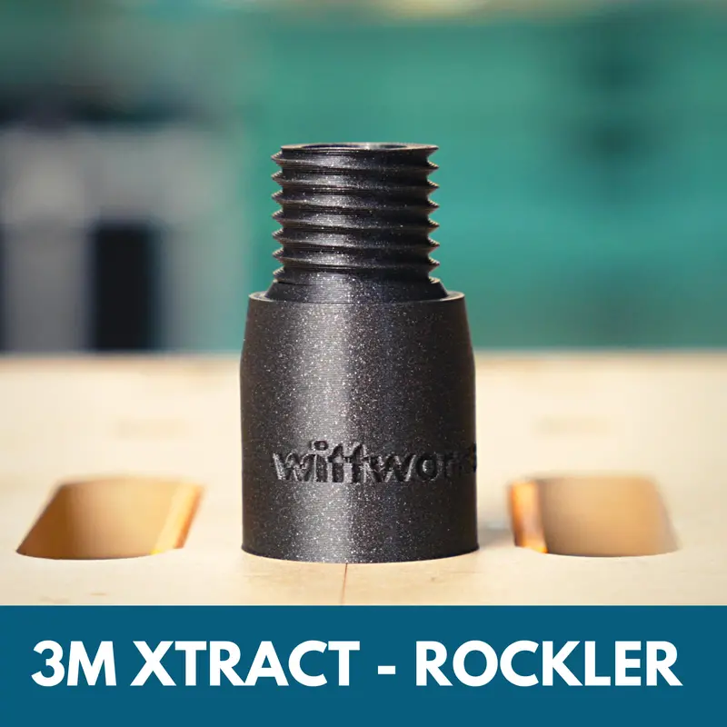 3M Xtract To Rockler Vacuum Hose Adapter 1
