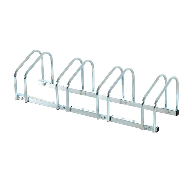 4-Bike Space-Saving Locking Bike Storage Stand 1