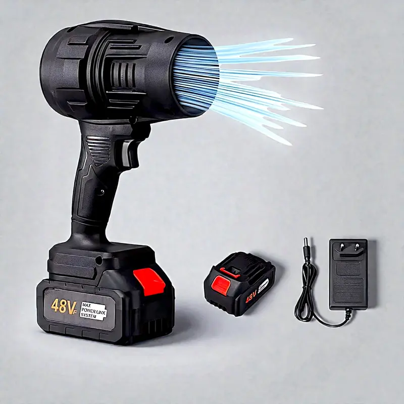 48V Cordless Turbo Air Blower – Rechargeable High-Speed Dust Cleaner For Electronics, Cars & Home Use 1