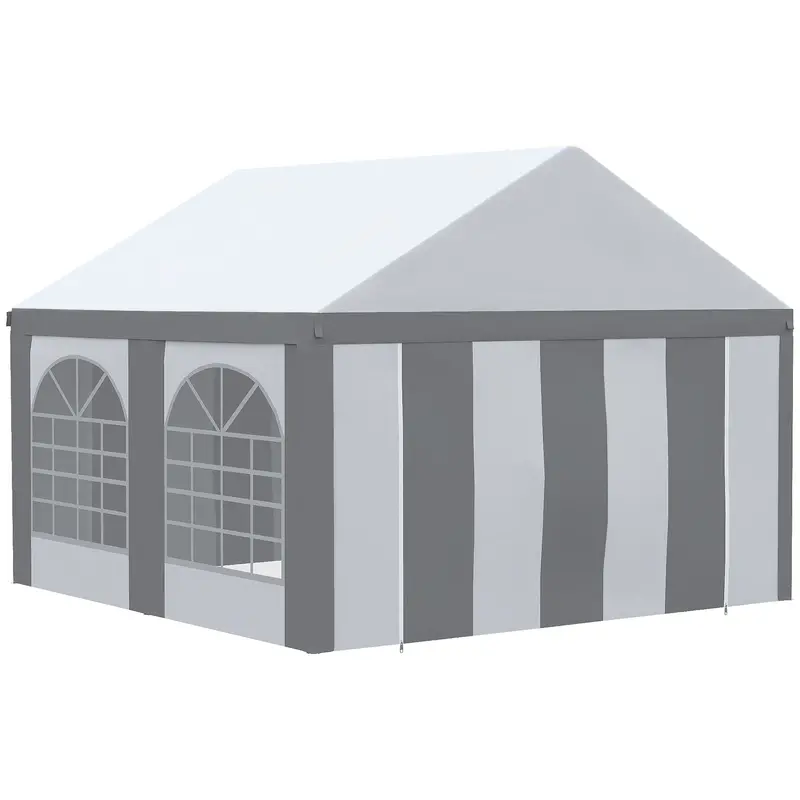 4M X 4M Galvanized Steel Frame Party Tent For Outdoor Events 1