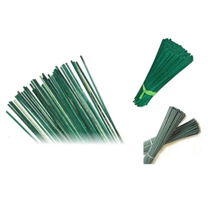 50-Pack Split Green Plant Support Canes – 12 Inch Flexible Stakes 1