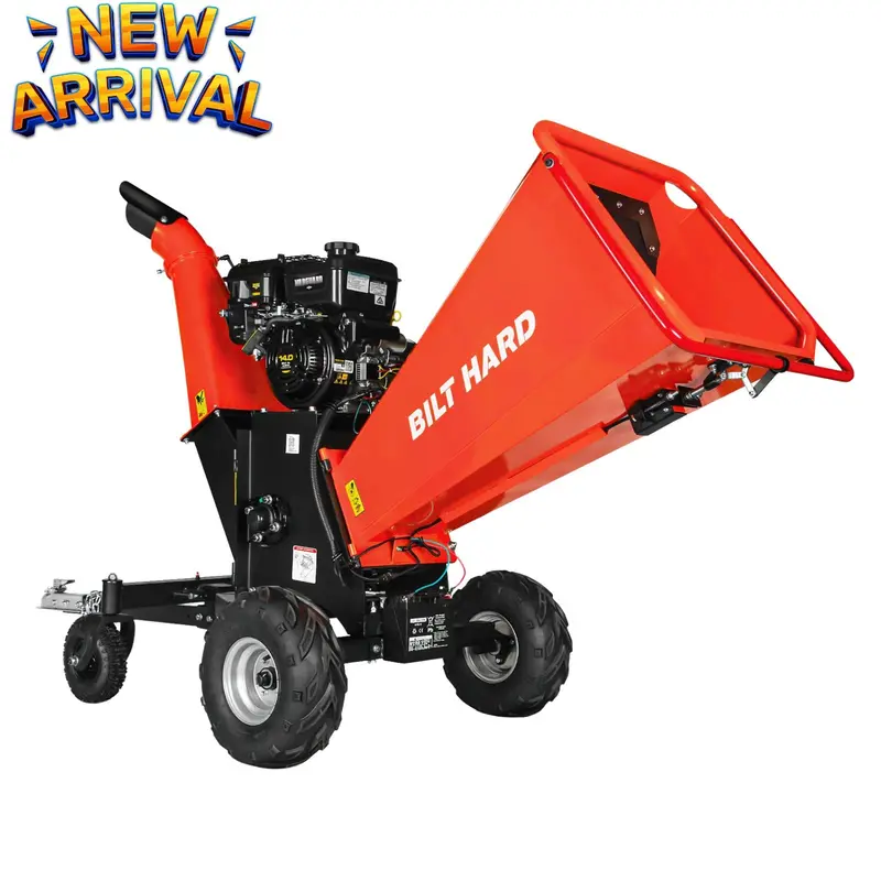 6-Inch Towable Wood Chipper — 14Hp 408Cc Briggs & Stratton Vanguard Engine With Electric Start 1