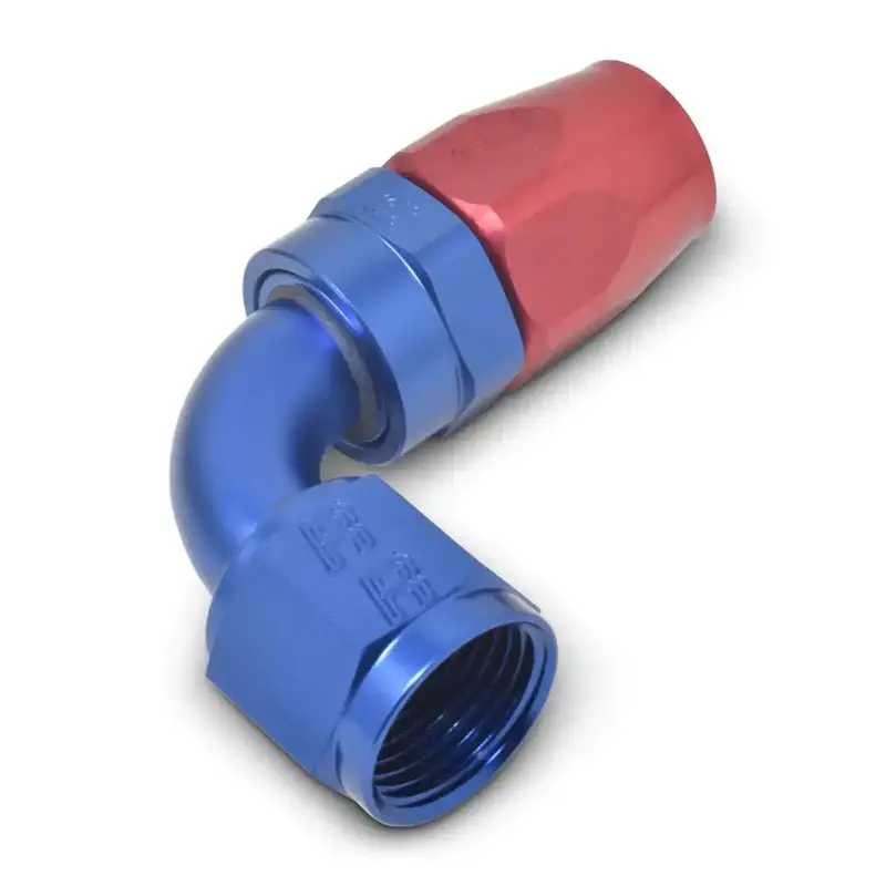 90-Degree Heavy-Duty Hose End – 1/4" Inner Diameter, Stainless Steel Construction 1