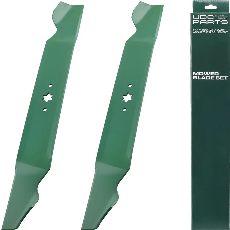 942-04244A 6-Point Star Mulching Blades (2-Pack) For 46" Cub Cadet Xt1/Lt46, Ltx1045/1046, Rzt-L46, And Craftsman T240 1