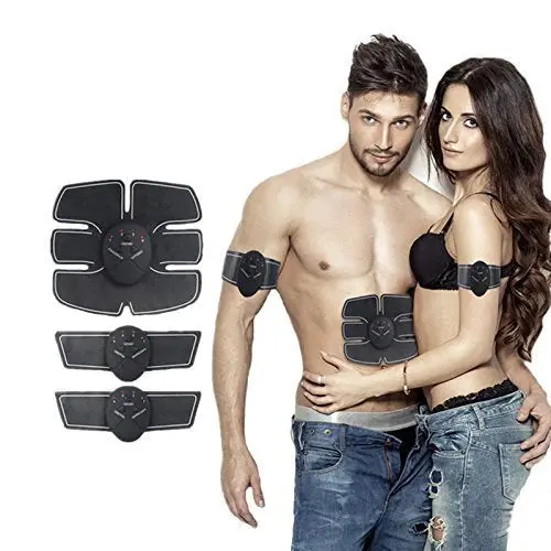 Abs Smart Ems Body Stimulator Kit – 6-Pack Toning & Slimming Electrode Pads With Adhesive Stickers 1