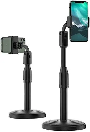 Adjustable Desktop Phone Stand – Height- And Angle-Controllable Holder For Mobile Devices 1