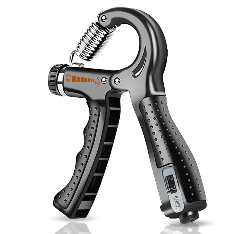 Adjustable Hand Grip Strengthener – 5–60Kg Resistance Trainer For Forearm, Finger & Grip Fitness 1