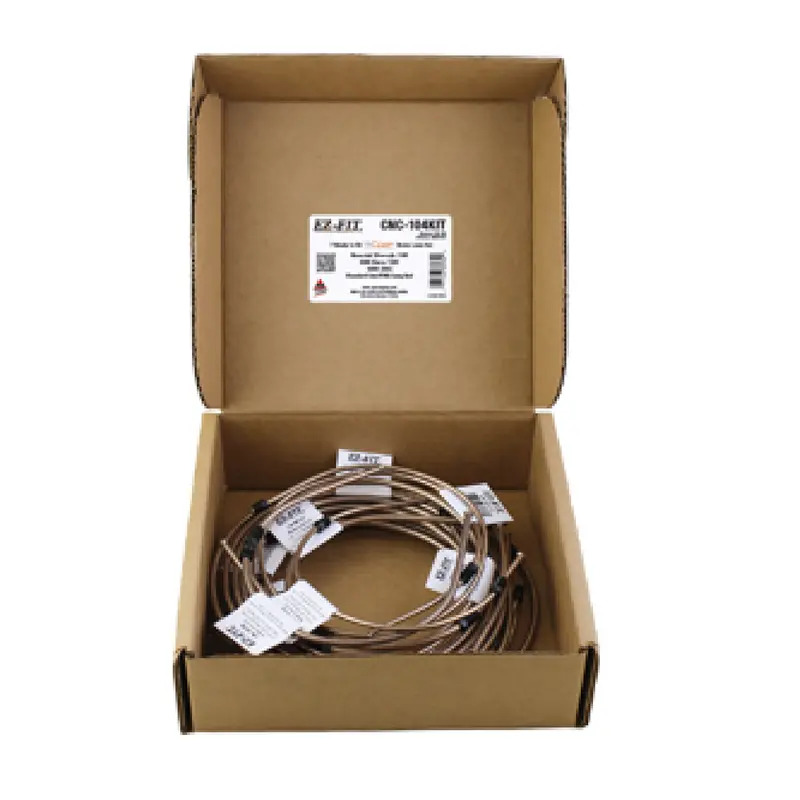Ags Cnc-104Kit Brake Line Replacement Kit – For Chevrolet Silverado 1500 & Gmc Sierra 1500 (1999–2002, Std/Rwd/Long Bed) 1
