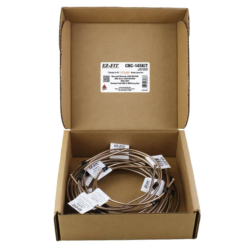Ags Cnc-145Kit Nicopp Ez-Fit Brake Line Installation Kit 1