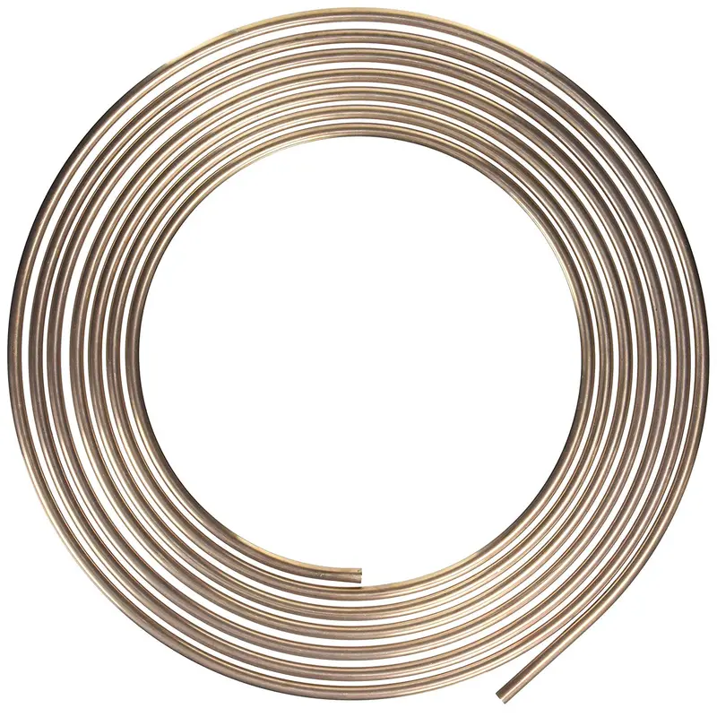 Ags Cnc-625 High-Performance Tubing Coil – 3/8" X 25 Ft, Suitable For Brake, Fuel, And Transmission Lines 1