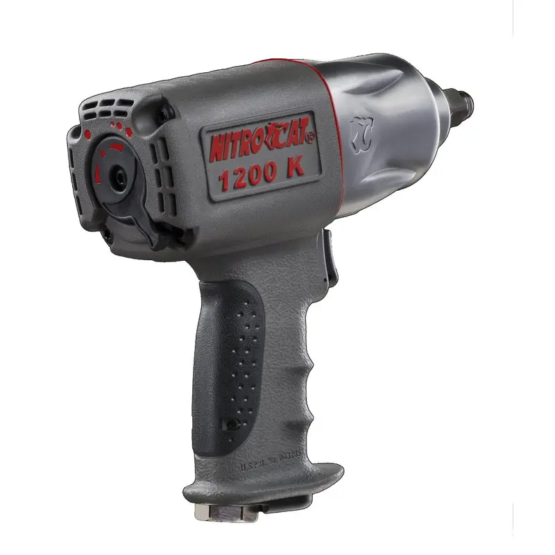 Aircat 1200-K Nitrocat 1/2" Twin-Clutch Air Impact Wrench – Kevlar Composite Construction 1