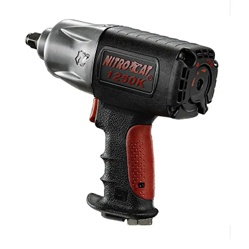 Aircat 1250-K Nitrocat 1/2" Air Impact Wrench – Xtreme Torque Kevlar Housing 1