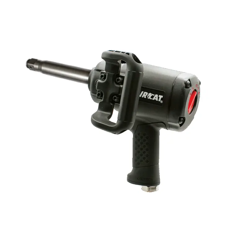Aircat 1870-P-6 Feather-Light 1" Drive Pistol Grip Impact Wrench With 6" Anvil 1