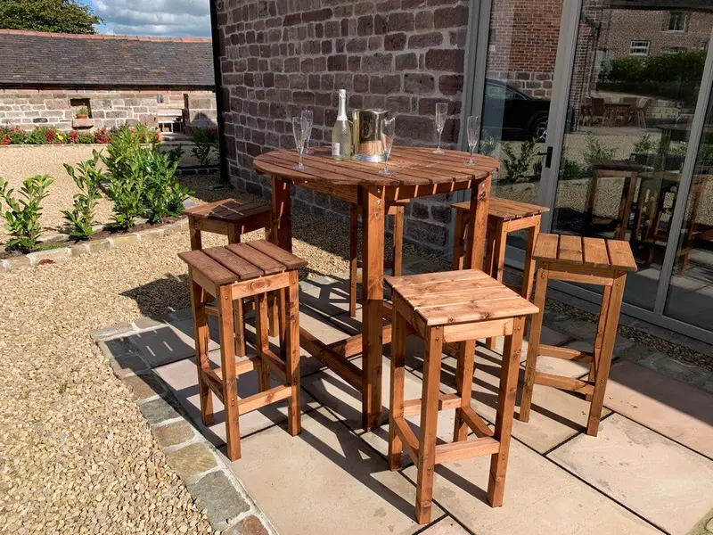 Alfresco Garden Outdoor Dining Set – 6-Piece By Charles Taylor 1