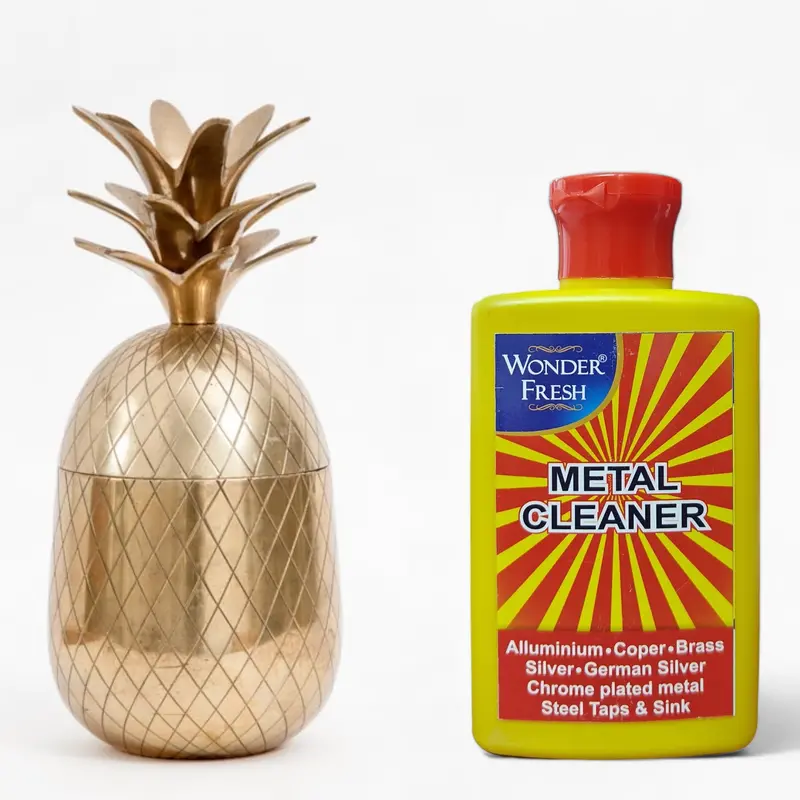 All-Metal Polish & Protective Cleaner – Brass, Copper & Stainless Steel Shine Restorer 1