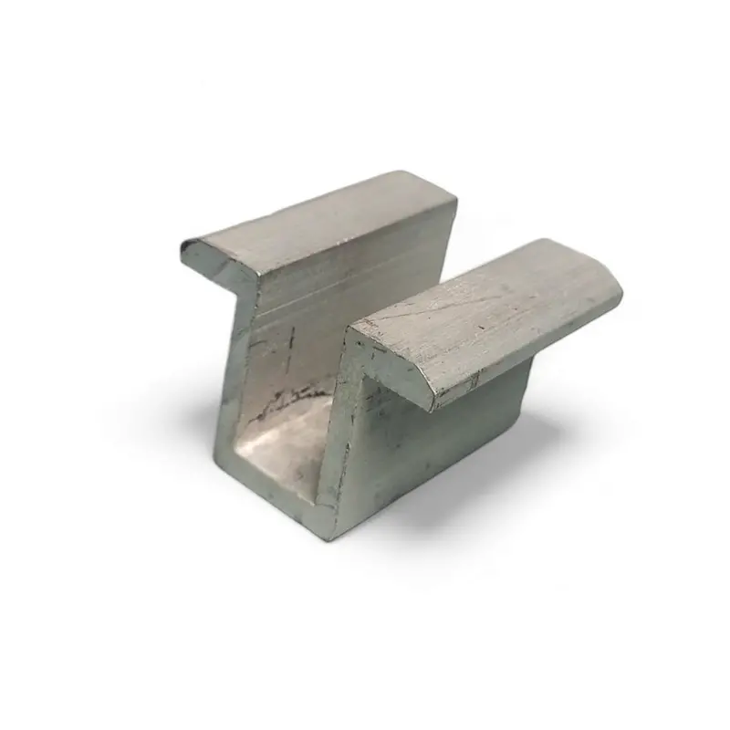 Aluminum U-Type Mid Clamp – Solar Module Mounting Hardware For Rail Systems 1