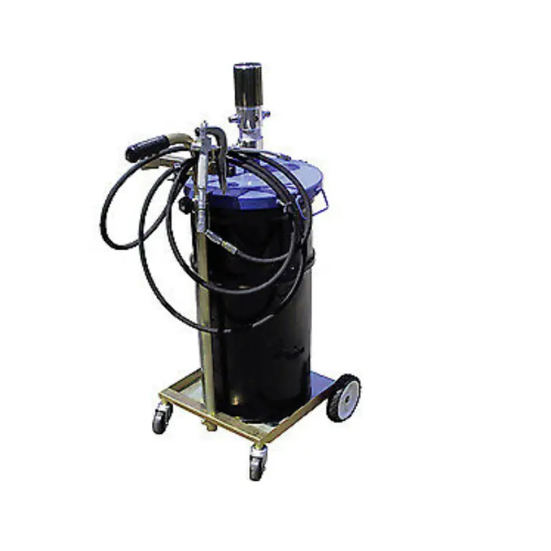 American Forge 8622A Portable 50:1 Air-Operated Grease Gun (120-Lb Capacity With Stand) 1