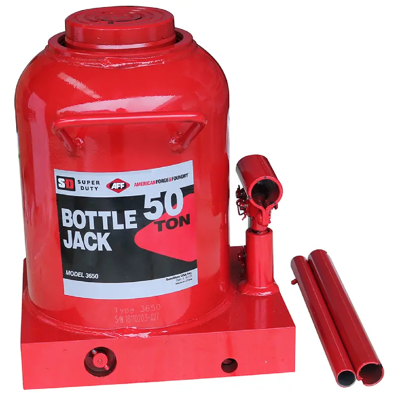 American Forge & Foundry 3650 50-Ton Welded Super Duty Bottle Jack 1