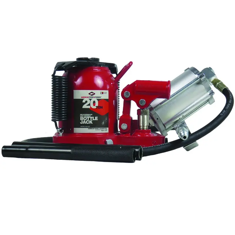 American Forge & Foundry 5621Sd 20-Ton Low-Profile Air/Hydraulic Bottle Jack 1