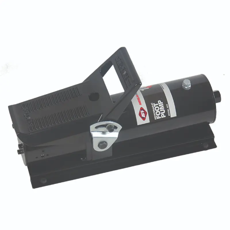 American Forge & Foundry 805 Open-Body 10-Ton Air/Hydraulic Foot Pump 1