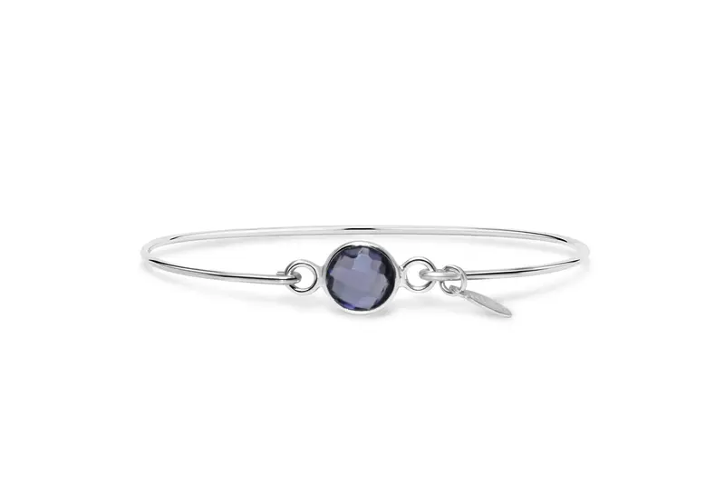 Amethyst Thin Bracelet 1