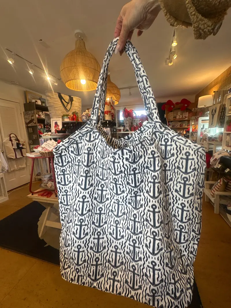 Anchor-Themed Bucket Storage Bag 1