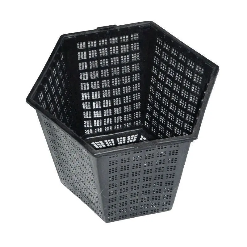 Anglo Aquatics Finofil 18 X 21Cm Hexagonal Aquatic Pot – 5-Pack 1