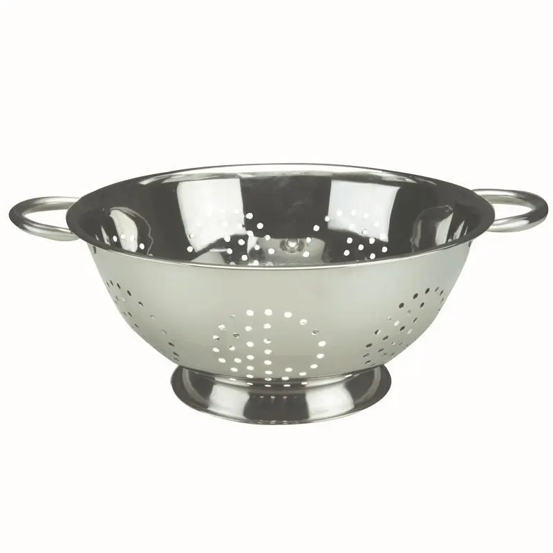Apollo Stainless Steel 1-Quart Colander With Dual Handles 1