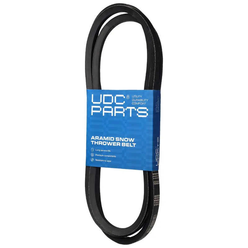 Aramid Cord Auger Belt For Snow Throwers – 114" Length, Compatible With Craftsman, Husqvarna, And Select Models 1