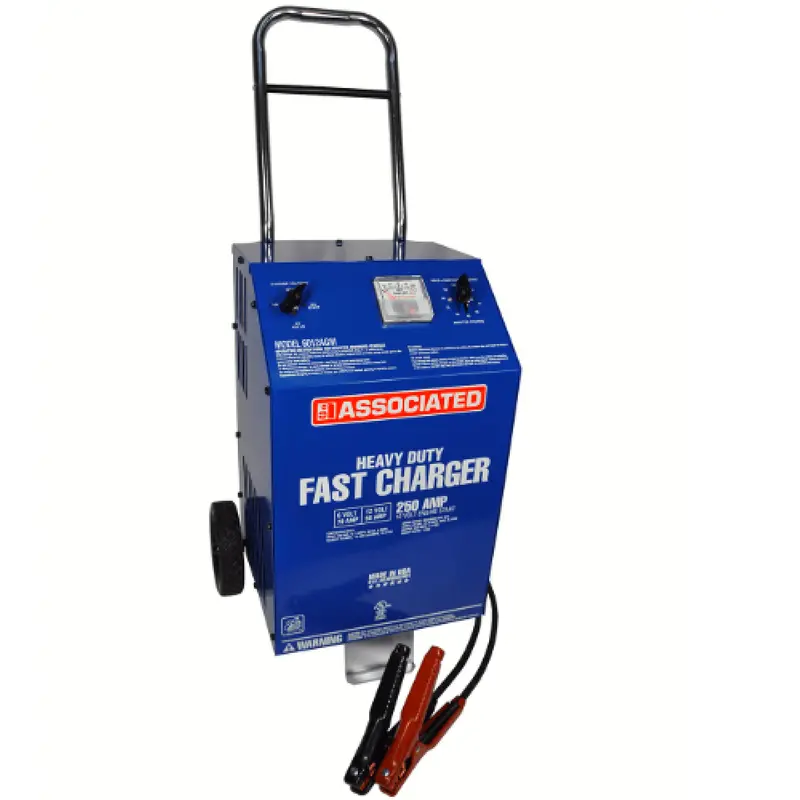 Associated 6012Agm 6V/12V Smart Battery Charger With 250A Cranking Assist For Agm Batteries 1