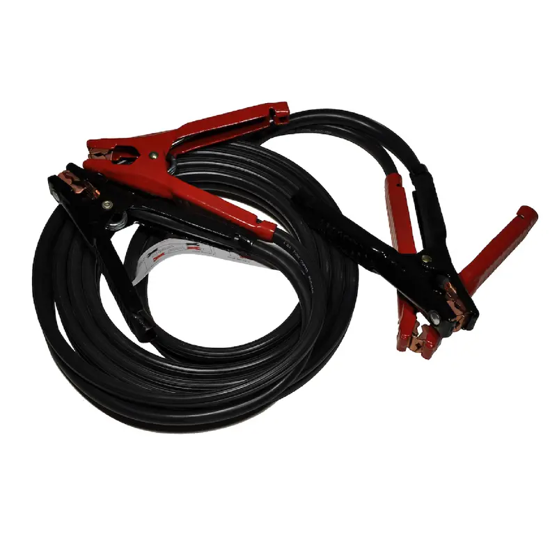 Associated Equipment 6156 Heavy-Duty Jump Cables – 12-Foot, 400-Amp Clamps, 5 Awg 1