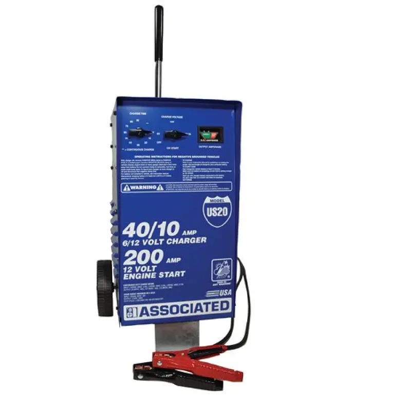 Associated Equipment Us20 Dual-Voltage (6V/12V) Battery Charger 1
