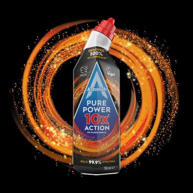 Astonish Pure Power 10X Action Toilet Gel – 750Ml High-Performance Cleanser 1